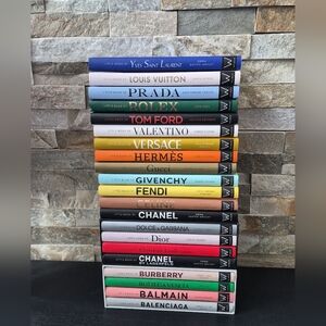 Luxury Designer Fashion Book Set Collection
